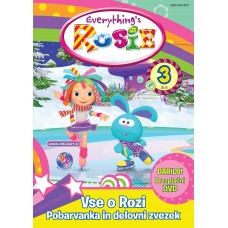 VSE O ROZI 3 - Pobarvanka + DVD 